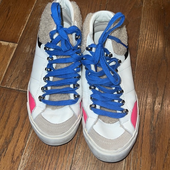 Marc Fisher LTD MLMerin Faux Fur Mid-Top Sneakers - Picture 3 of 7